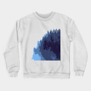 Abstract Forest Crewneck Sweatshirt